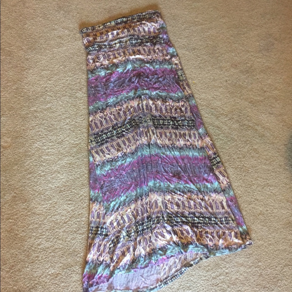 Charlotte Russe Purple Maxi Skirt